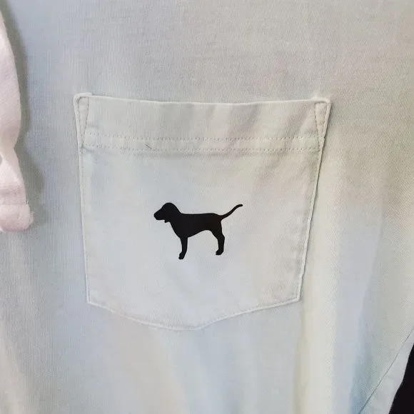 Victoria Secret PINK Blue Pullover Hoodie Top Size Small - Picture 2 of 7